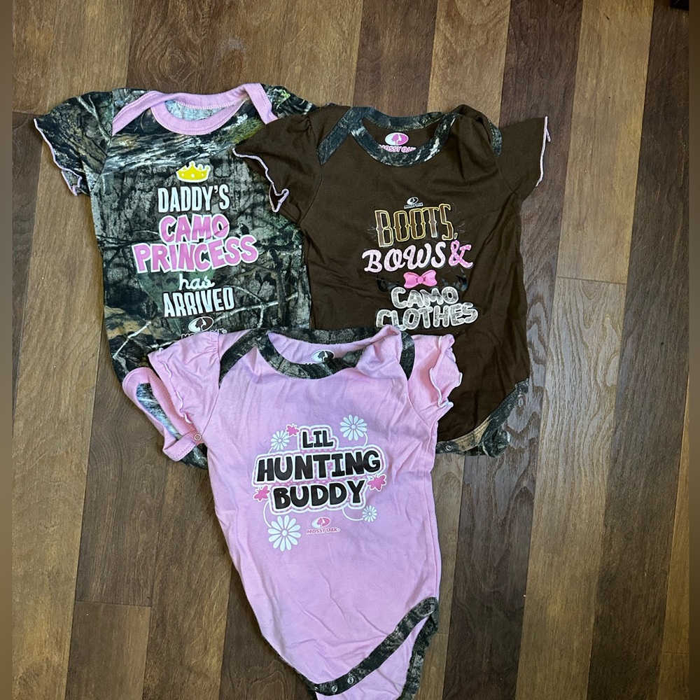 Mossy Oak Onesies